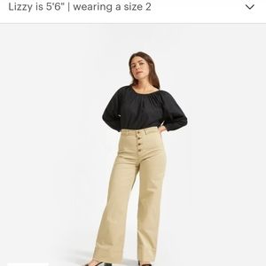 The Lightweight Button-Fly Wide-Leg Chino